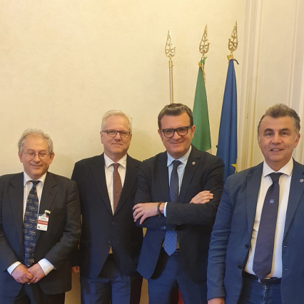 Spotkanie z wiceprzewodniczącym Senatu Republiki Włoskiej