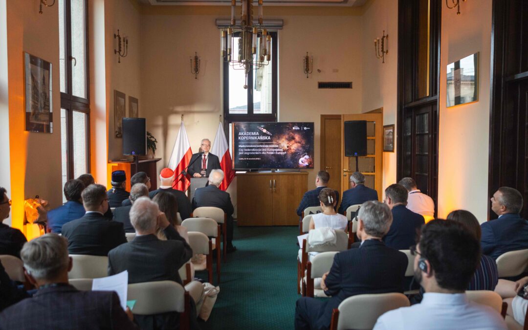 Conferenza scientifica – “La federalizzazione dell’Unione Europea è una minaccia per la Polonia e l’Europa?” [GALLERIA FOTOGRAFICA]