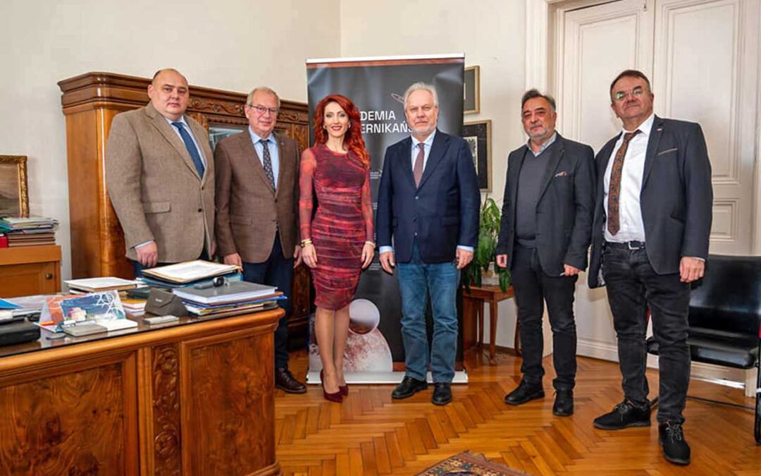 Incontro dei rappresentanti dell’Accademia Copernicana con le autorità di Kavala