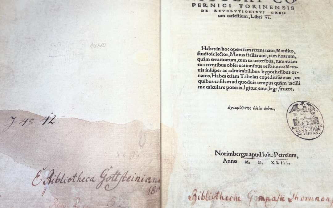 „Nicolao Copernici Torinensis de Revolvitionibvs Orbium coelestium, Libri VI”